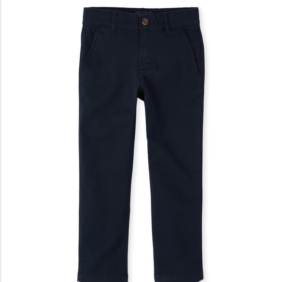 The Children’s Place Boys Uniform Stretch Skinny Chino Pants - Picture 1 of 3